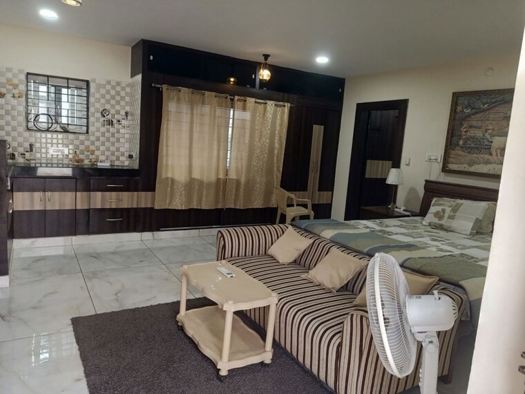 Bedroom, sai-annapurna-nilayam 1 Bedroom 950 Sq.Ft. Apartment In Chanda Nagar Hyderabad 10439308