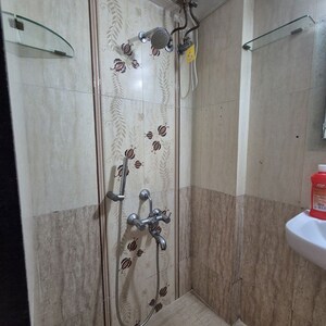 Bathroom in 1 BHK Apartment at Romell Empress, Borivali West – for Rent