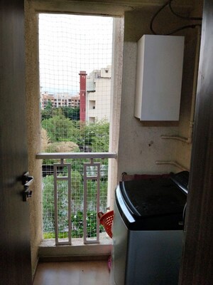Balcony in 2 BHK Apartment at Shreyas Palladium Grand, Dhanori – for Rent