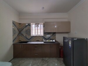 Kitchen in 1 BHK Builder Floor at Koramangala – for Rent