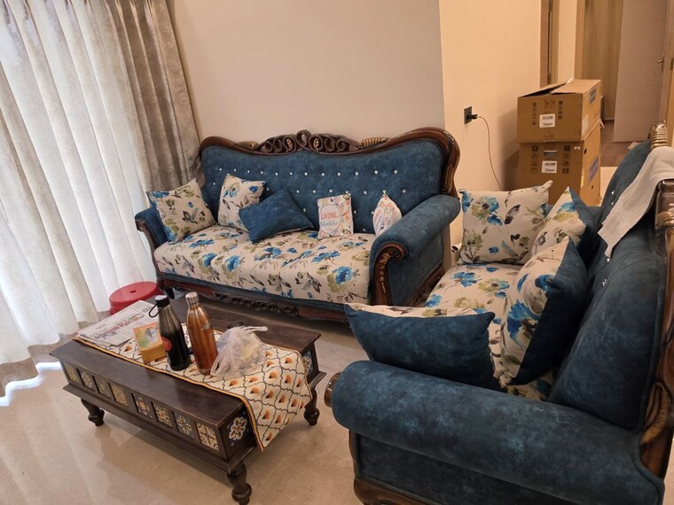 Living Room, ska-orion 3.5 Bedroom 1960 Sq.Ft. Apartment In Sector 143b Noida 10439337
