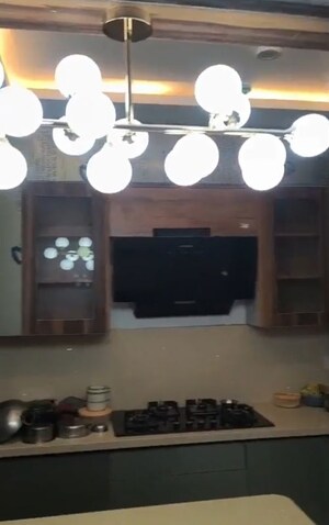 Kitchen in 2 BHK Apartment at Brigade Cornerstone Utopia Eden, Varthur – for Rent