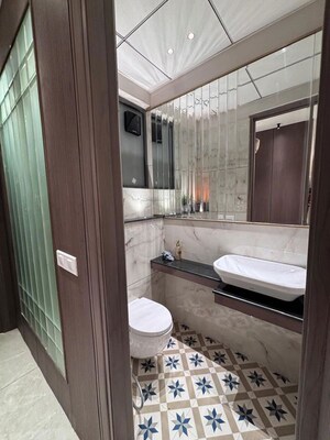 Washroom in 4 BHK Apartment at Vamana Arvindam, Nabha – for Sale
