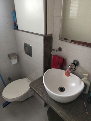Bathroom in 2 BHK Apartment at Sukhwani Hermosa Casa, Mundhwa – for Rent