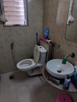 Bathroom in 2 BHK Apartment at Sukhwani Hermosa Casa, Mundhwa – for Rent