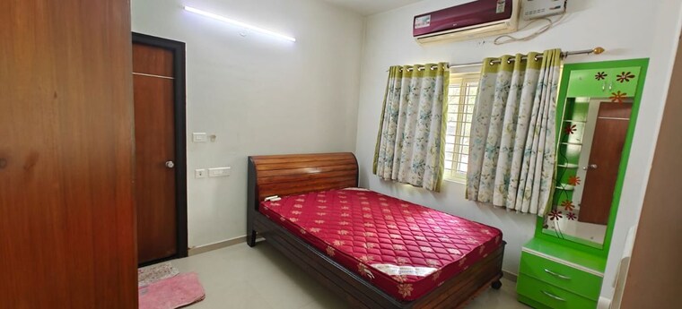 Bedroom, jain-srikar-auroville 2 Bedroom 1052 Sq.Ft. Apartment In Kothaguda Hyderabad 10439406