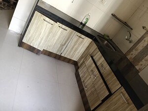 Kitchen in 1 BHK Apartment at Pratik Shree Sharnam CHS, Mira Road East – for Rent