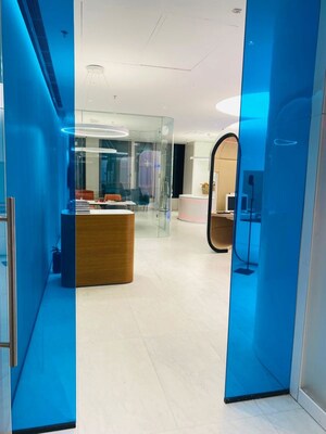 Building Lobby in  Office Space at One Lodha Place, Lower Parel – for Rent