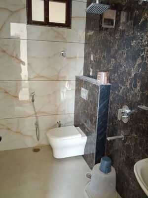 Bathroom in 3 BHK Villa at Stellar Okas Golf View, Sushant Golf City – for Rent
