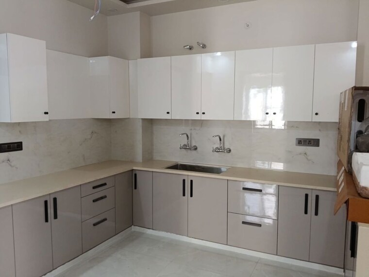 Kitchen, stellar-okas-golf-view 3 Bedroom 2152 Sq.Ft. Villa In Sushant Golf City Lucknow 10439451