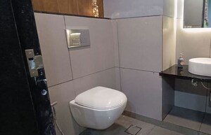 Bathroom in  Office Space at One Lodha Place, Lower Parel – for Rent
