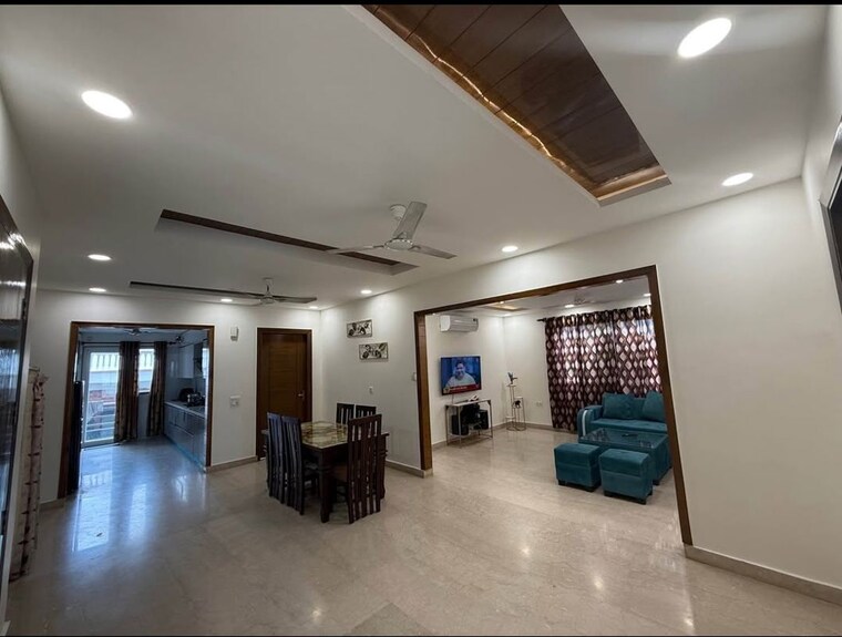Living Room, chattarpur 4 Bedroom 2200 Sq.Ft. Builder Floor In Chattarpur Delhi 10439471