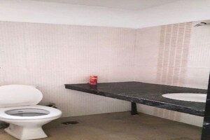 Bathroom in 3 BHK Apartment at Nagpal Dev Exotica, Kharadi – for Rent