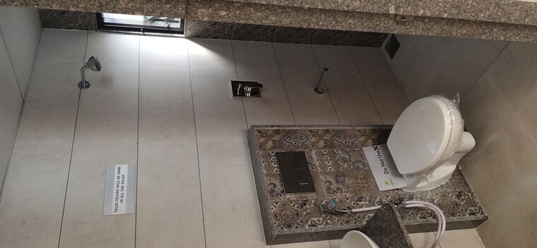 Washroom, everest-trinity 3 Bedroom 1060 Sq.Ft. Apartment In Bhayli Vadodara 10439438