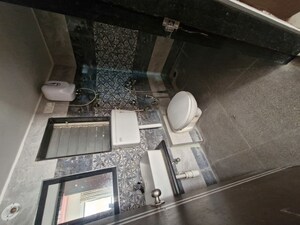 Attached Bathroom in 1 BHK Apartment at Agarwal Paramount, Virar West – for Rent