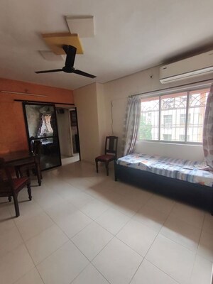 Bedroom in 1 BHK Apartment at Raunak Delight, Owale – for Rent