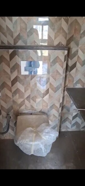Bathroom in 2 BHK Apartment at Veena Smart Homes, Kandivali West – for Rent