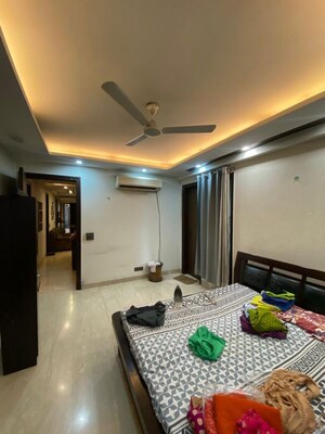 Bedroom in 4 BHK Builder Floor at Geetanjali Enclave – for Rent