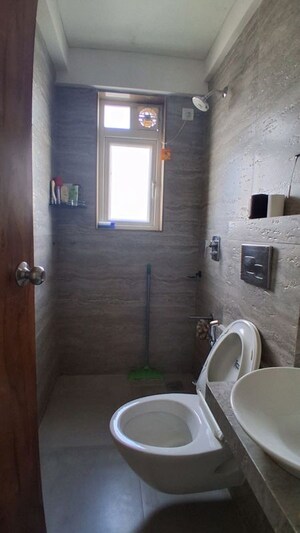 Bathroom in 2 BHK Apartment at 111 Hyde Park, Malad East – for Rent