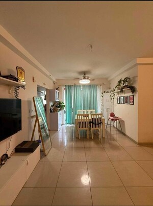 Living Room in 2 BHK Apartment at Prestige Royale Gardens, Gantiganahalli – for Rent