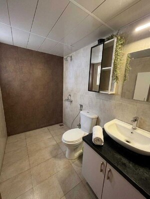 Bathroom in 2 BHK Apartment at Prestige Royale Gardens, Gantiganahalli – for Rent
