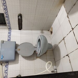 Bathroom in 1 BHK Apartment at Shree Vallabh Apartment Malad, Malad West – for Rent