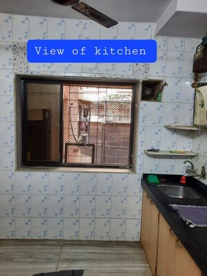 Kitchen in 2 BHK Apartment at Rajendra Vihar CHS, Malad West – for Sale