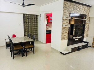 Living Room in 1 BHK Apartment at Kishor Sukur Enclave A, Ghodbunder Road – for Rent