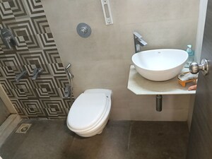 Bathroom in 2 BHK Apartment at Strawberry The Address, Mira Road East – for Rent