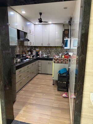Kitchen in 3 BHK Builder Floor at Kalkaji – for Sale