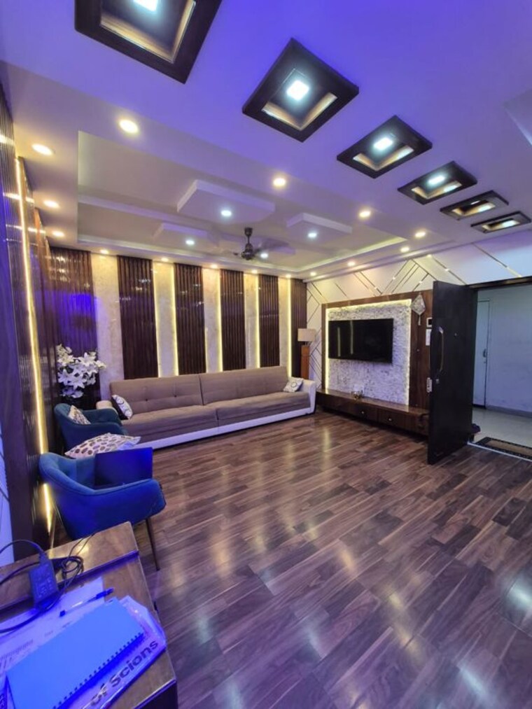 Living Room, ruchi-active-acres 3 Bedroom 1855 Sq.Ft. Apartment In Tangra Kolkata 10438904