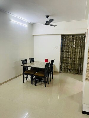 Living Room in 1 BHK Apartment at Raunak Heights, Ghodbunder Road – for Rent