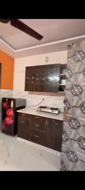 Kitchen in 1 BHK Builder Floor at Rohini Sector 3 – for Rent