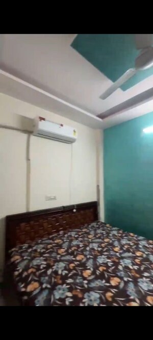 Bedroom in 1 BHK Builder Floor at Rohini Sector 3 – for Rent