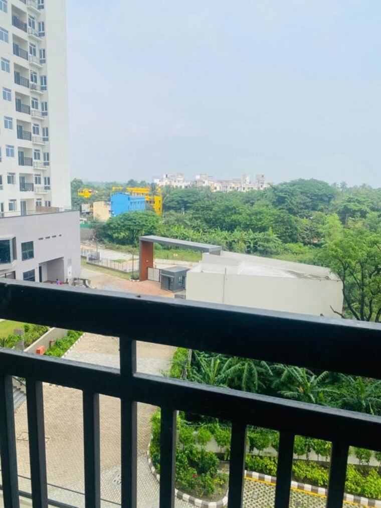 Balcony, rishi-pranaya-phase-i 2 Bedroom 972 Sq.Ft. Apartment In Rajarhat New Town Kolkata 10439825