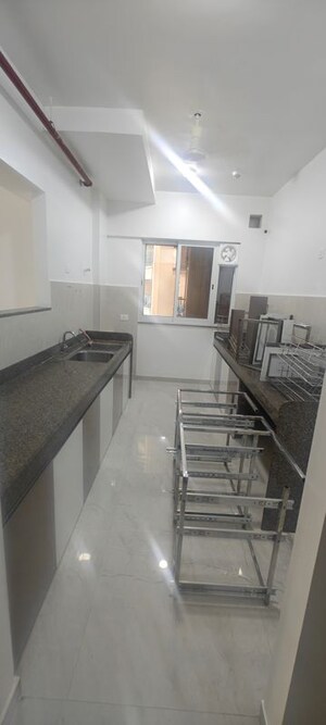 Kitchen in 3 BHK Apartment at K Raheja Reserve, Mohammadwadi – for Rent