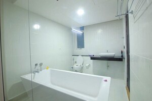 Bathroom in 5 BHK Apartment at Aliens Space Station 1 Cassini, Tellapur – for Rent