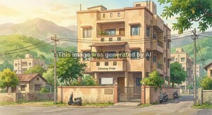  Apartment – Exterior View View at Katraj - for Sale