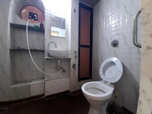 Bathroom in 2 BHK Apartment at Rag Megh Malhar, Goregaon East – for Rent