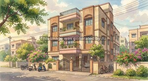  Apartment – Exterior View View at Kondhwa - for Sale