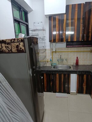 Kitchen in 2 BHK Apartment at SCC Heights, Raj Nagar Extension – for Rent
