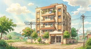  Apartment – Exterior View View at Shikrapur - for Sale