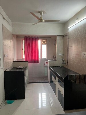 Kitchen in 2 BHK Apartment at Mont Vert Tropez, Wakad – for Rent