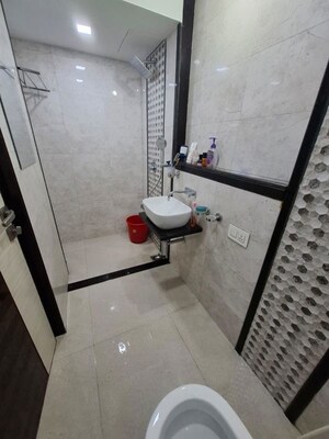 Bathroom in 2 BHK Apartment at Balewadi Phata – for Rent