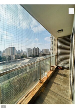 Balcony in 2 BHK Apartment at Adani Group Western Heights, Andheri West – for Rent