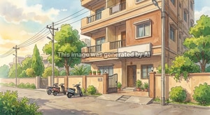  Apartment – Exterior View View at Medchal - for Sale