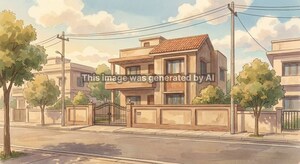  Villa – Exterior View View at Sector 8 - for Sale