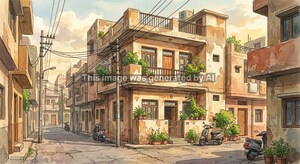  Apartment – Exterior View View at Burari - for Sale