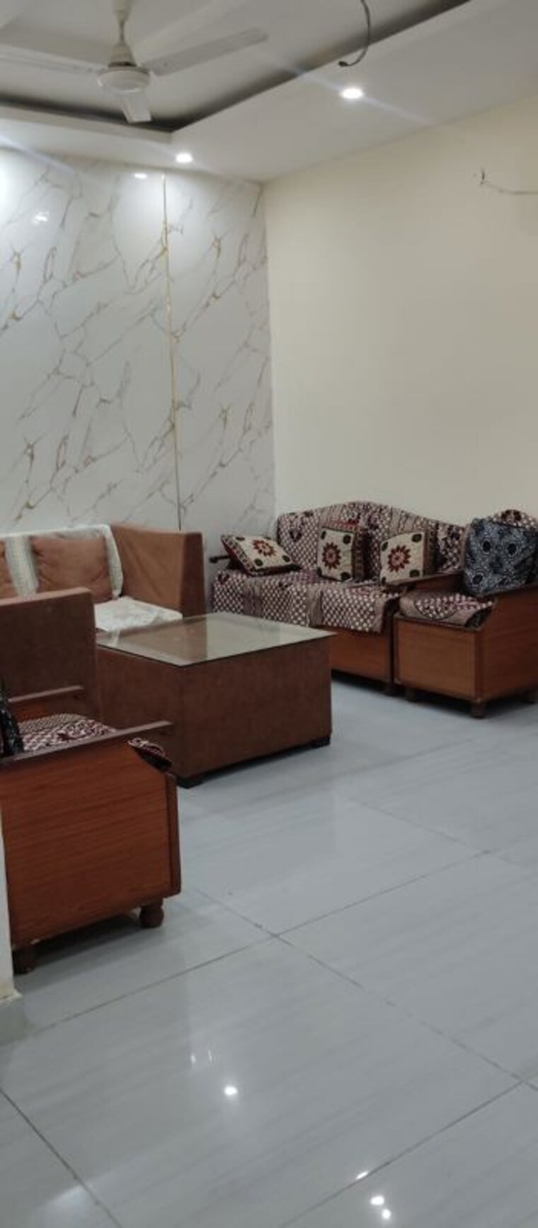 Living Room, devbhoomi-elite-homez 2 Bedroom 1700 Sq.Ft. Apartment In Patiala Road Zirakpur 10440352