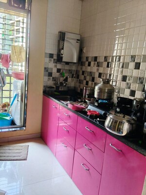 Kitchen in 1 RK Apartment at Hari Om Pooja, Dombivli West – for Sale